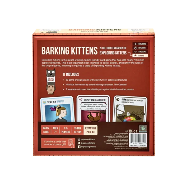 4 Barking Kittens: Expansion